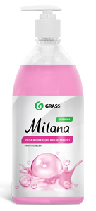 Жидкое крем-мыло "Milana" fruit bubbles 1л