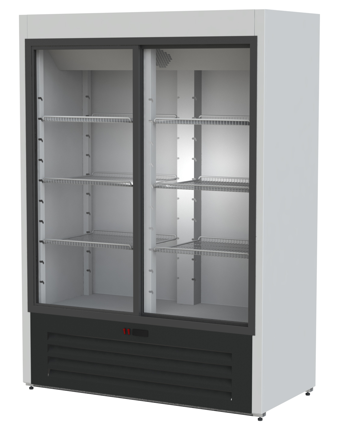 Шкаф холодильный Полюс ШХ-0,8С Полюс (купе стекло)   t С 0…+7; г.р. 1300х625х1825мм; 