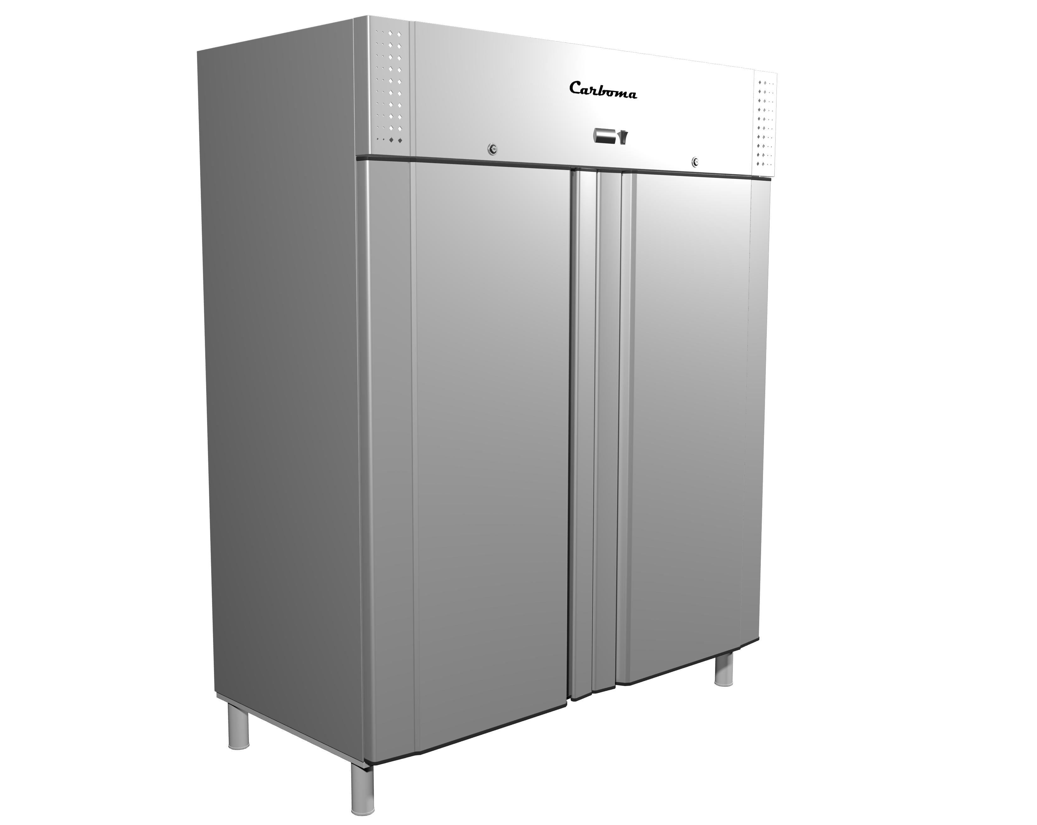 Шкаф холодильный Полюс Сarboma RF 1120 (комбин. -0...+7/до -13, 1650х655х1900мм)