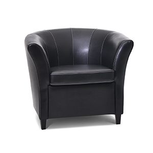 Кресло "Рико" К-1 900х830х760 ЭКО-кожа (темно-коричневый)