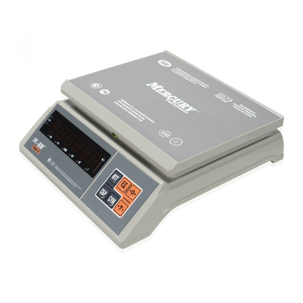 Весы электронные Меркурий-ER 326AFU-3,01 "Post II" LED USB-COM (фасовочные)