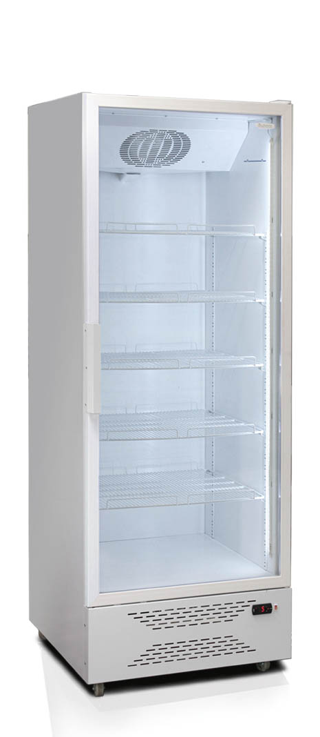 Шкаф холодильный Бирюса 770RDNY, стекл.  дверь,  1-дверный, (+0...+10, 2090x810x780 ) 800л 