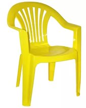 Кресло пластиковое (Бирюзовое)