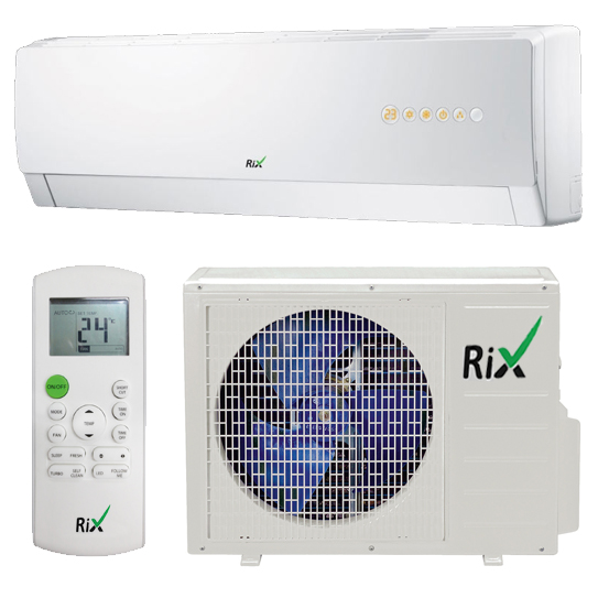 Кондиционер RIX I/O-W09P (R-410a/2,6кВт/до 26м2)