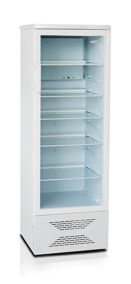 Шкаф холодильный Бирюса 310, стекло  1-дверный, (+1+10, 1690x580x620; ) 310л 
