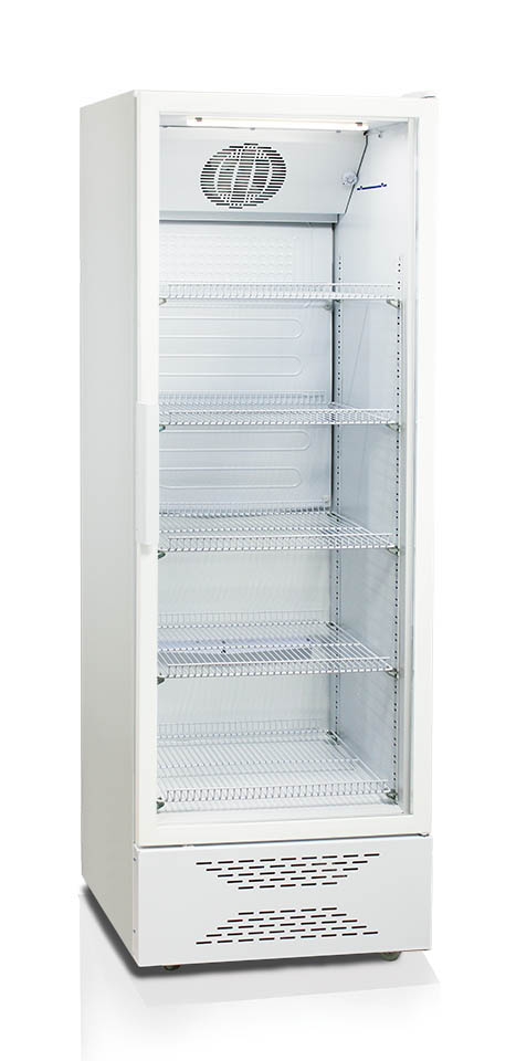 Шкаф холодильный Бирюса 461RN, стекло 1-дверный ,(+1+10,1980x670x670) 485л.