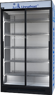 Шкаф холодильный LINAFROST CD1000Ds (R10) двери- купе, (+2...+8; 2055*1195*695; полезный объем 961л)