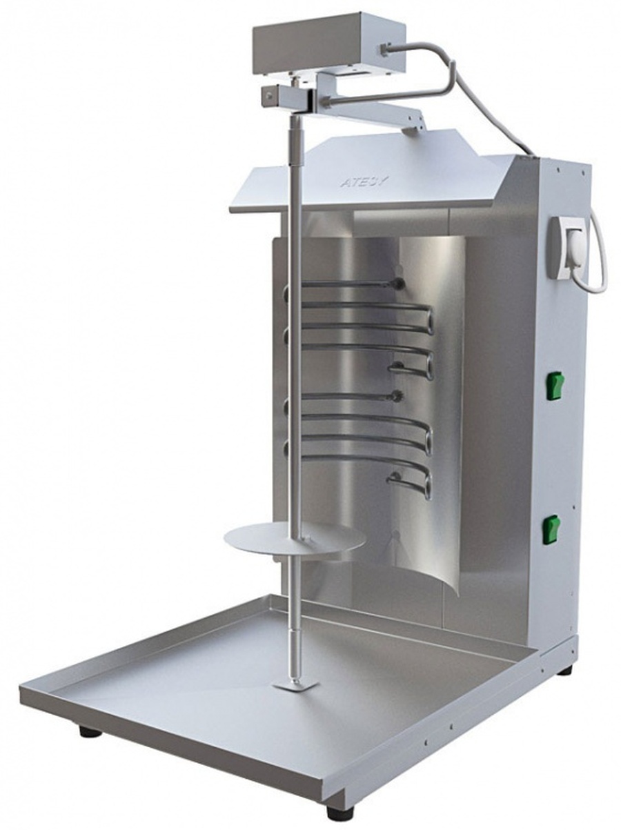Аппарат для приготовления мяса ШАУРМА 2 ЭЛ (электро-, 530х630х985, 220В, 3.2 кВт, 2 тэна, 27.6кг)